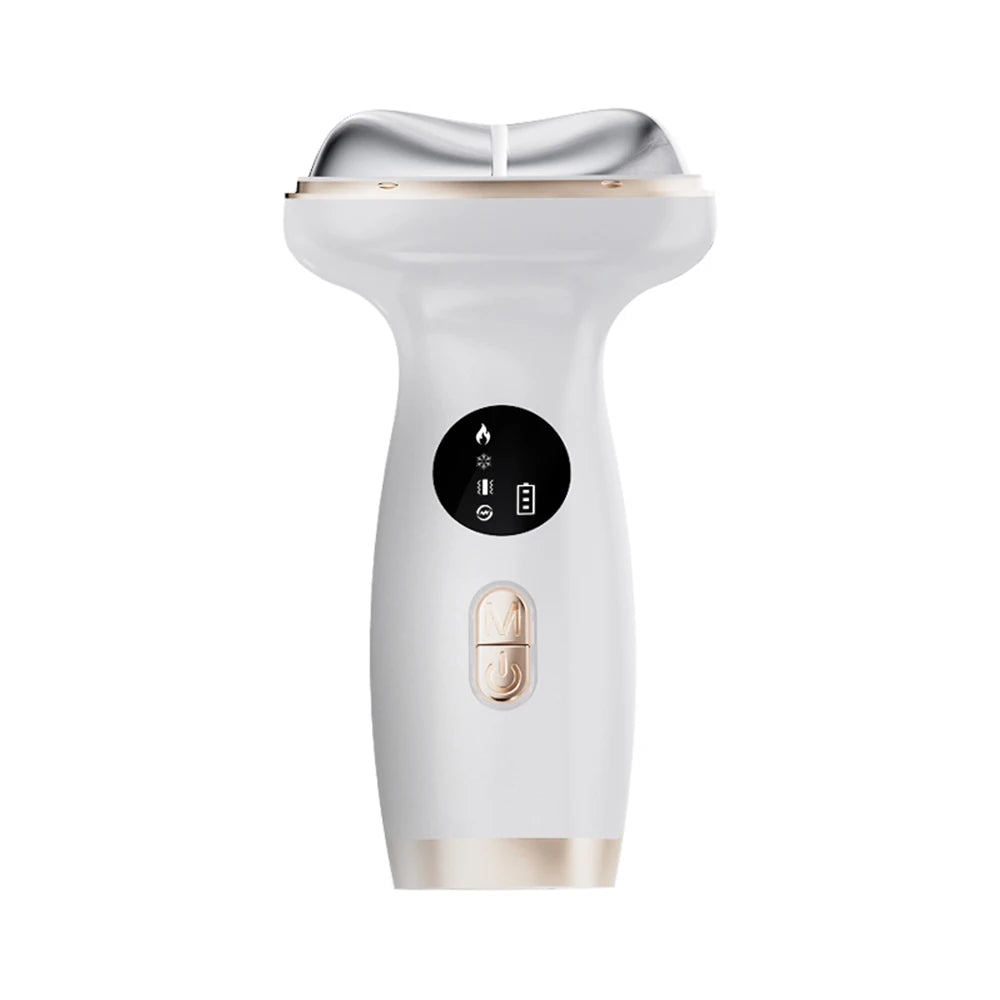 NEW EMS Neck Face Massager Double Chin Remover V Line Chin Lift Up Reducer 7 Colors LED Light Therapy Anti Neck Wrinkle Face Slimmer Women Beauty Salon Spa Supplies