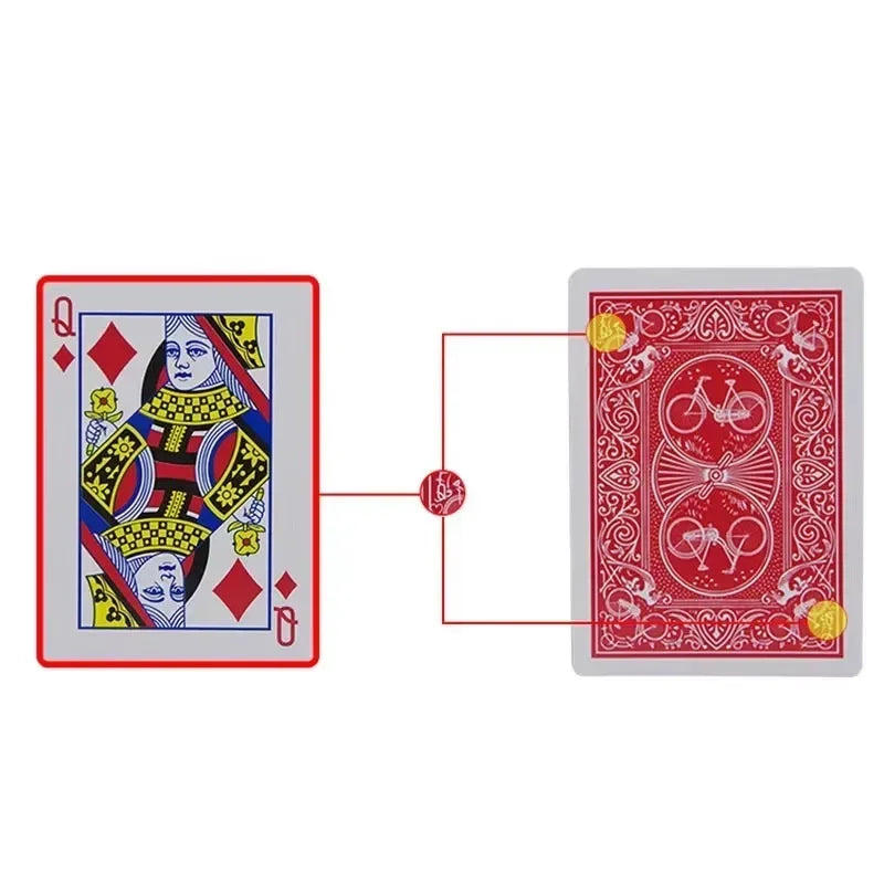NEW Arrivals 5/10/15/20 Packs Set Magic Cards Marked Stripper Deck Playing Cards Poker Magic Tricks Close-Up Street Magic Trick Secret Marked Poker Cards Gambling Accessories