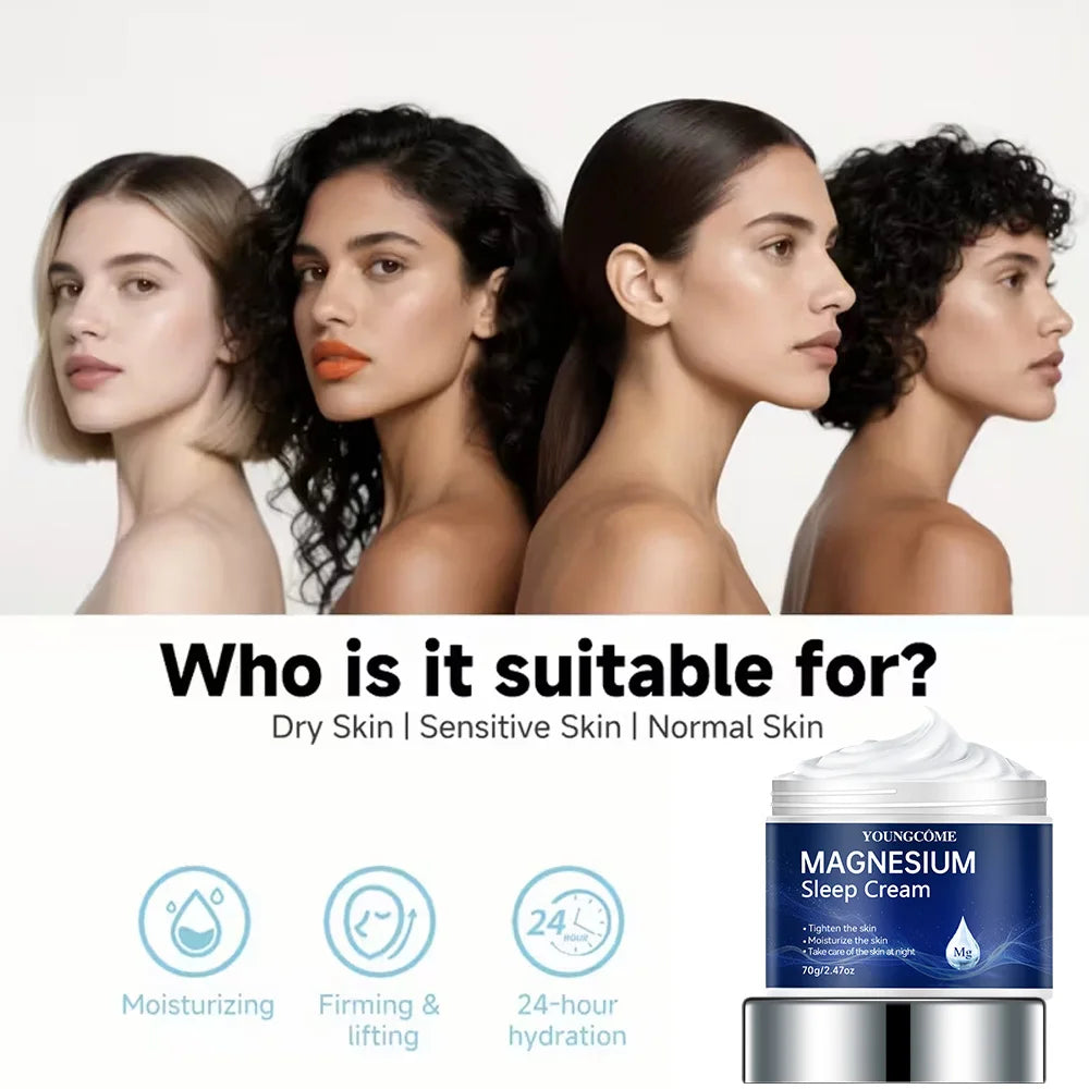Generic Magnesium Cream for Sleep , Topical – Safe and Easy to Absorb, Quick Drying without Residue, Gentle to The Skin