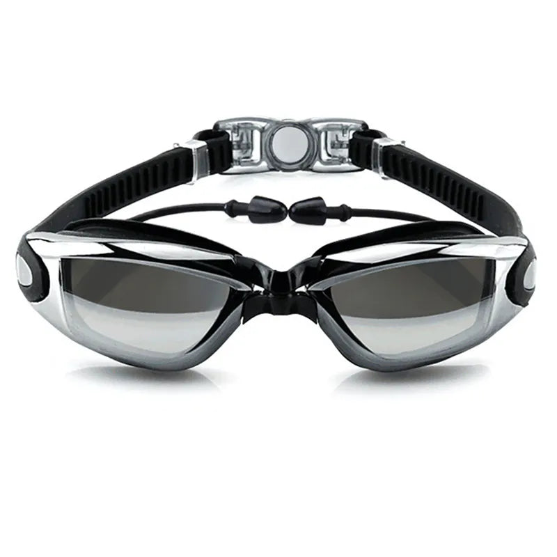 Professional Swimming Goggles Swim Glasses Electroplate Waterproof Silicone очки для плавания Adluts