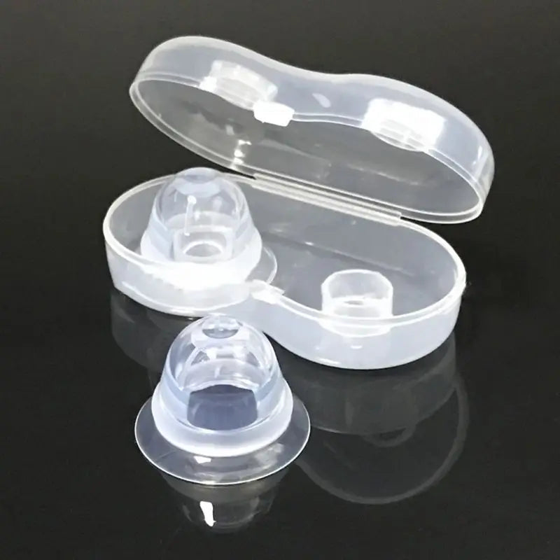 NEW Arrivals 1 Pair Silicone Women Maternity Nipple Corrector Painless Nipple Sucker Puller Aspirator for Correction Flat Inverted Nipples Female