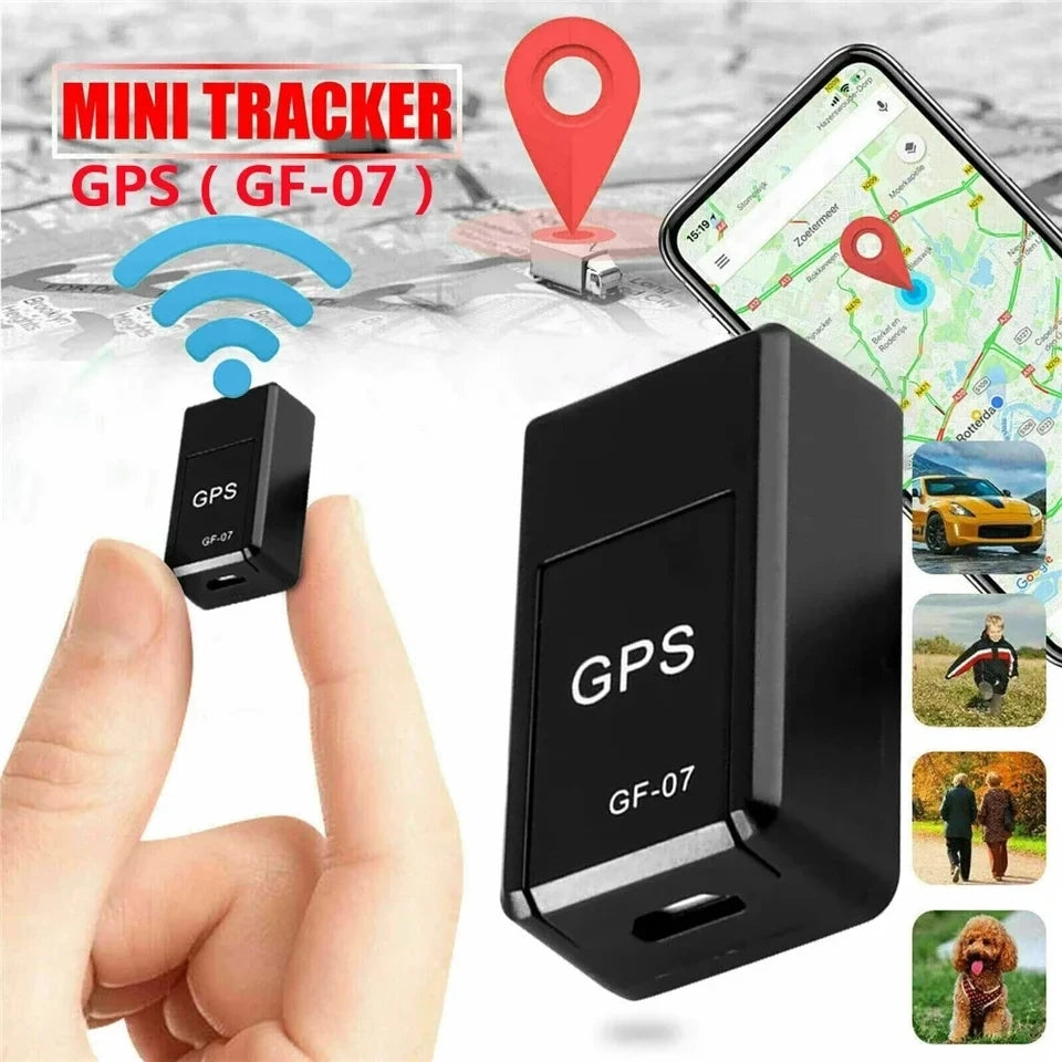 NEW Arrivals 5PCS Set Mini GF-07 GPS Car Tracker Real Time Tracking Anti-Theft Anti-Lost Key Pet Locator Strong Magnetic Mount SIM Message Positioner