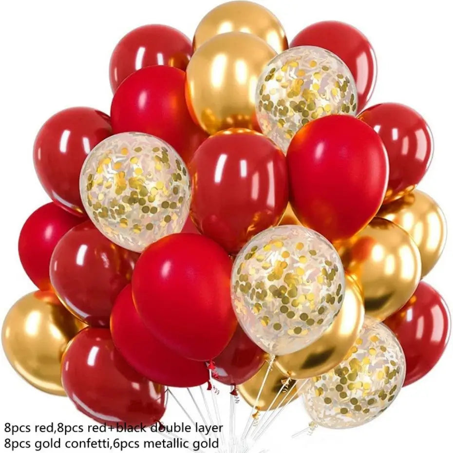30pcs Globos Confetti Latex Balloons Wedding Decoration Baby Shower Birthday Party Decor Clear Air Balloons Valentine'S Day
