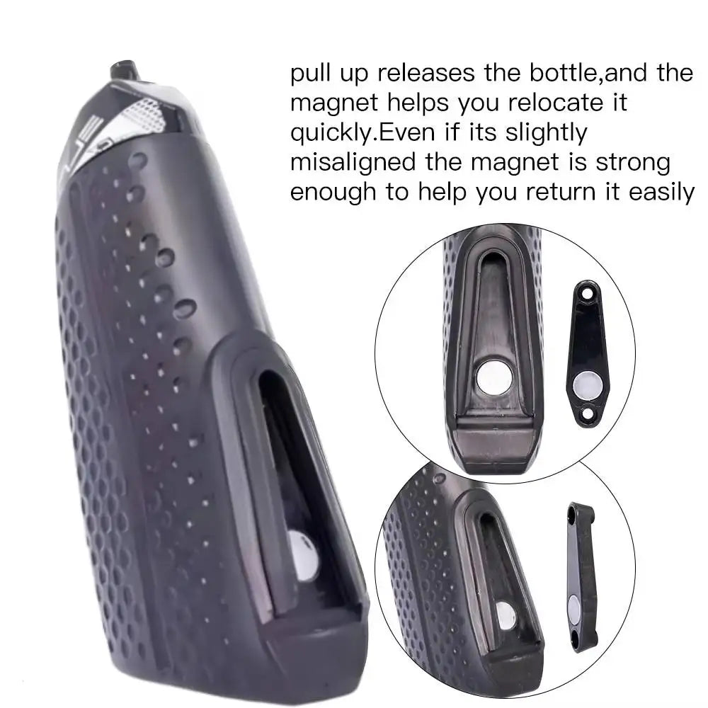 NEW Arrivals 2PCS Set Top Quality Cronos CX Magnetic Water Bottle and Cage Aero TT Time Trial Triathlon Tri kit Bicycle Accessories Sports Supplies