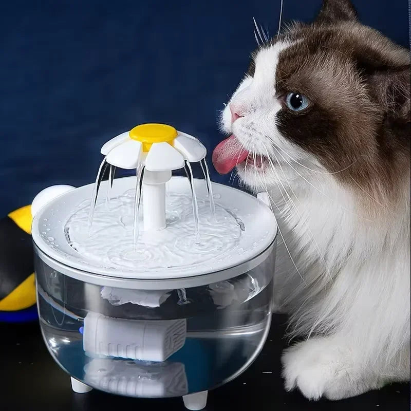 NEW Arrivals Pets Water Fountain Auto Filter USB Electric Mute Cat Drinker Bowl 1200mL Recirculate Filter Drinker for Cats Puppies Water Dispenser