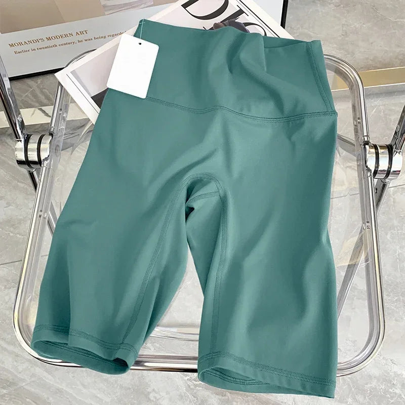 NEW Arrivals S-XL 12 Colors Women's Yoga Shorts Elastic Peach Butt Breathable Tights Leggings Sports Fitness Yoga Cycling Athletic Pilates Gym Shorts🚴♀️👏