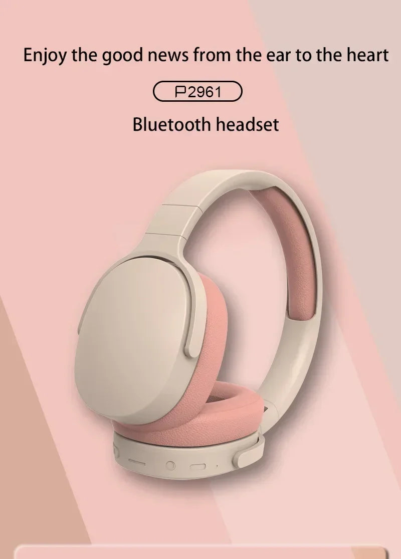 Xiaomi Original P2961 Wireless Headphones Bluetooth 5.3 Earphones For Samsung iPhone Stereo Sound HiFi Headset Game Earbuds With Microphone Electronics Sports Supplies