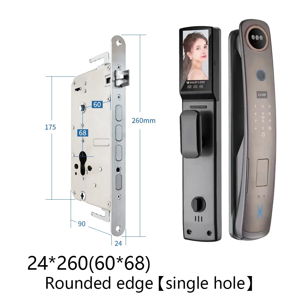 Low-Price Sales are Limited NEW Arrivals 3D Face Recognition Bluetooth Wi-Fi APP Control Intelligence Door Lock Biometric Fingerprint Smart Keyless Access Password IC Card Smart Life Home Security Supplies