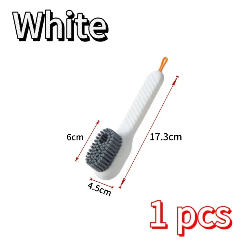 NEW Arrivals 3PCS Set Multi-Function Automatic Liquid Discharge Cleaning Brush–Shoe Brush & Clothes Cleaner, Perfect Household Cleaning Tool