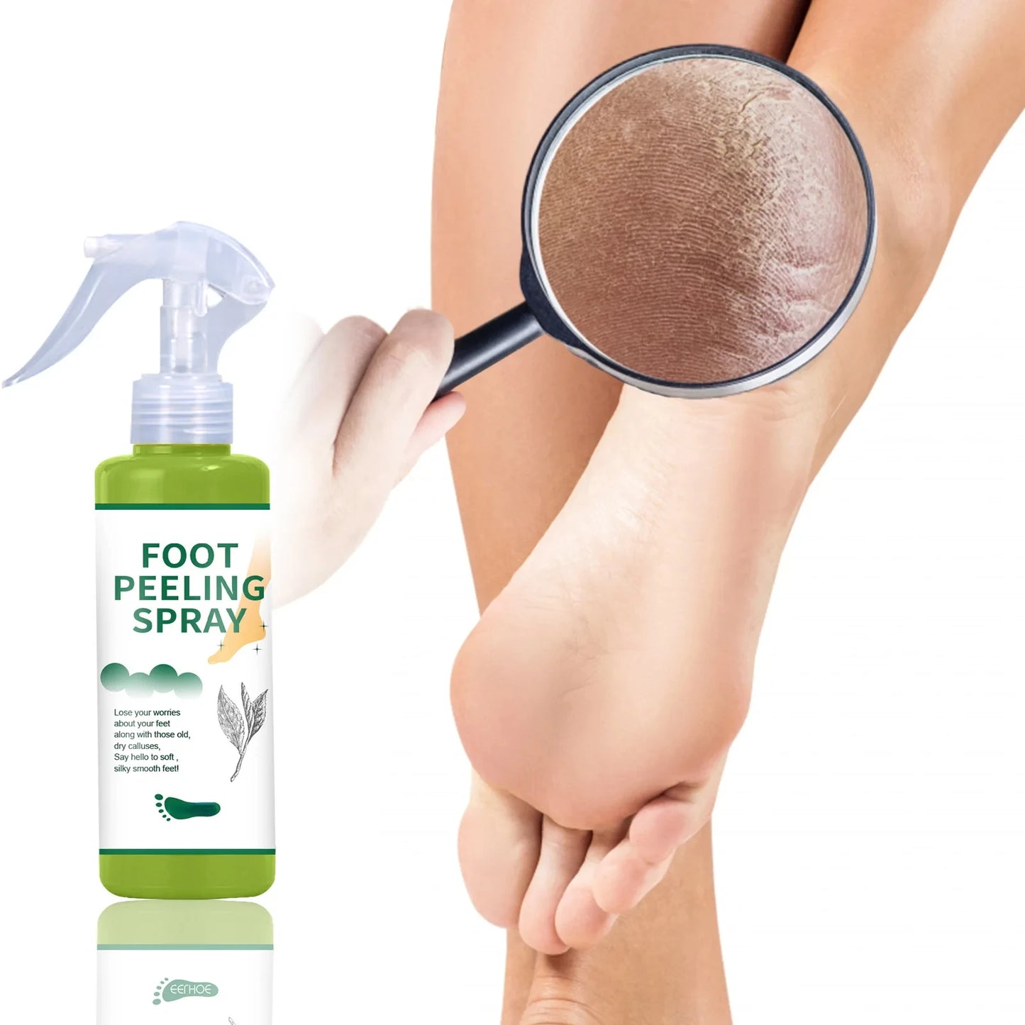 Foot Exfoliator Softener Remove Dead Skin Calluses Foot Mask Anti-Cracked Heel Enhancer Nail Pedicure Elbow Knee Exfoliation