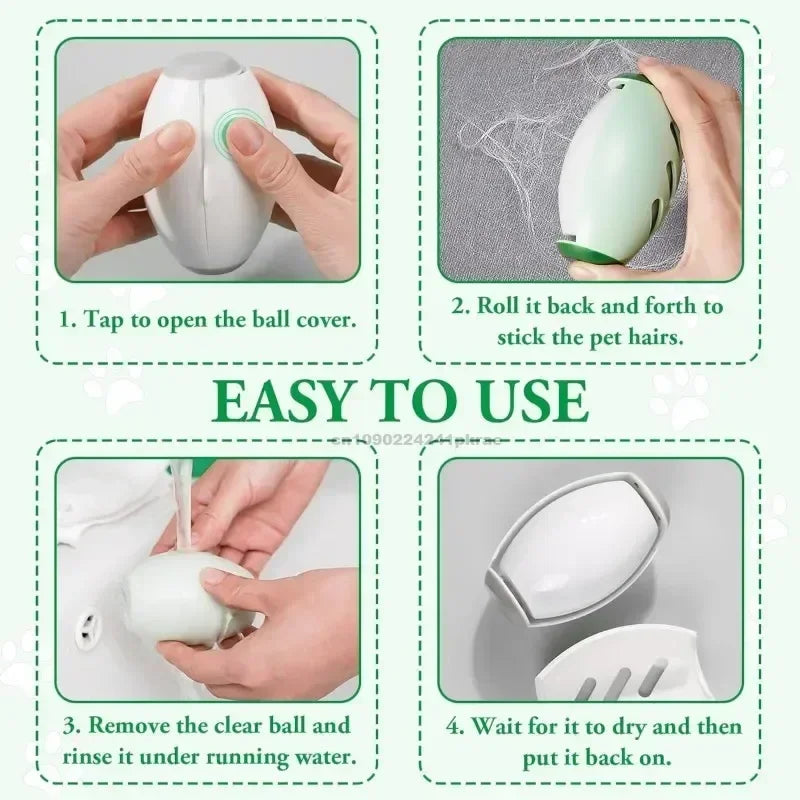NEW Arrivals 4PCS Set Reusable Lint Roller High-Quality Washable & Portable Strong Adhesive for Pet Hair and Dust Removal Clothes Furniture Travel Business Trip