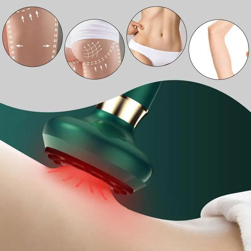NEW Korean Handheld Rechargeable Magnetic Cupping Massager Cellulite Fat Suction Machine for Body Sculpting Belly Cellulite Massage
