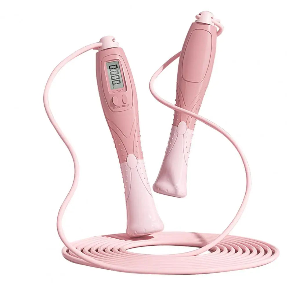 NEW Arrivals Indoor Outdoor Electronic Jump Rope with Non-Slip Handle Digital Display Counting Tangle-Free Skipping Rope Fitness Equipment for Men Women Sports Accessories