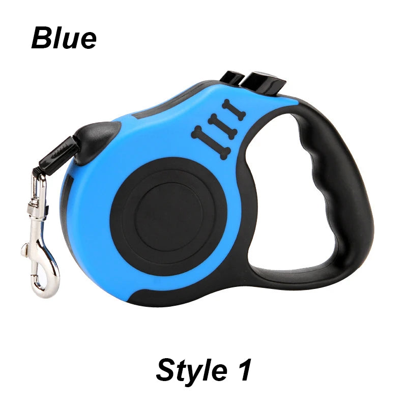 NEW Arrivals 3M/5M Retractable Dog Leash Automatic Retractable Durable Lead Puppy Outdoor Travel Walking Traction Rope Pet Supplies