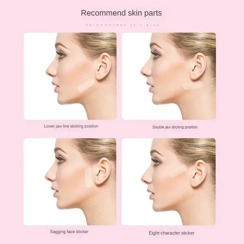 Invisible Face Lifter Tape Waterproof V Face Adhesive Tape Face Lift Tape Scotch Anti-Wrinkle Facelifting Patch Skin Care Tools