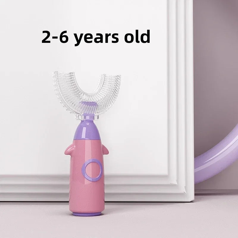 NEW Toothbrush for Kids (2-12Yrs Old) U Shape 360° Children's Toothbrush Teeth Care for Teeth Cleaning Child Toothbrush Baby Brush Dental Care Accessories