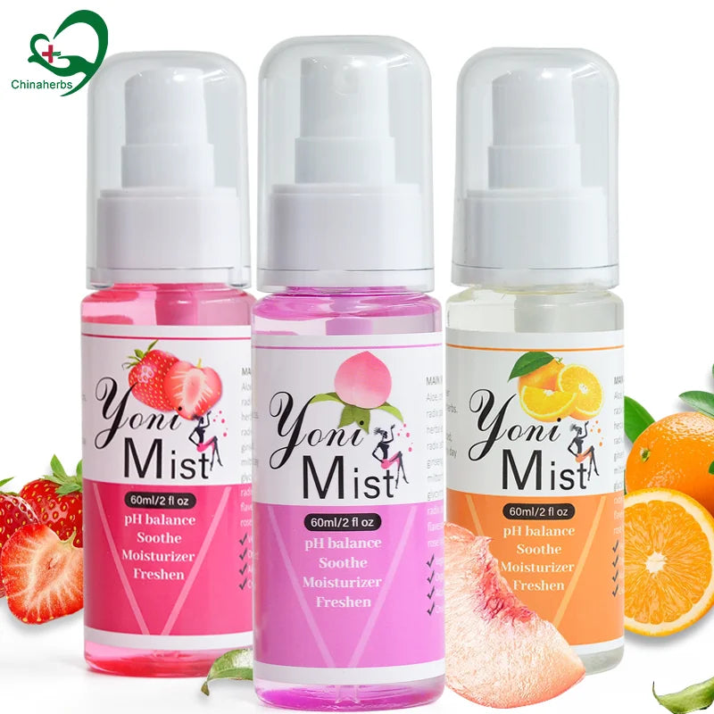 5 Bottles Female Body Care Spray Yoni Mist Probiotic Spray Refreshing Comfortable Vaginal Cleansing Women's Health Care clean