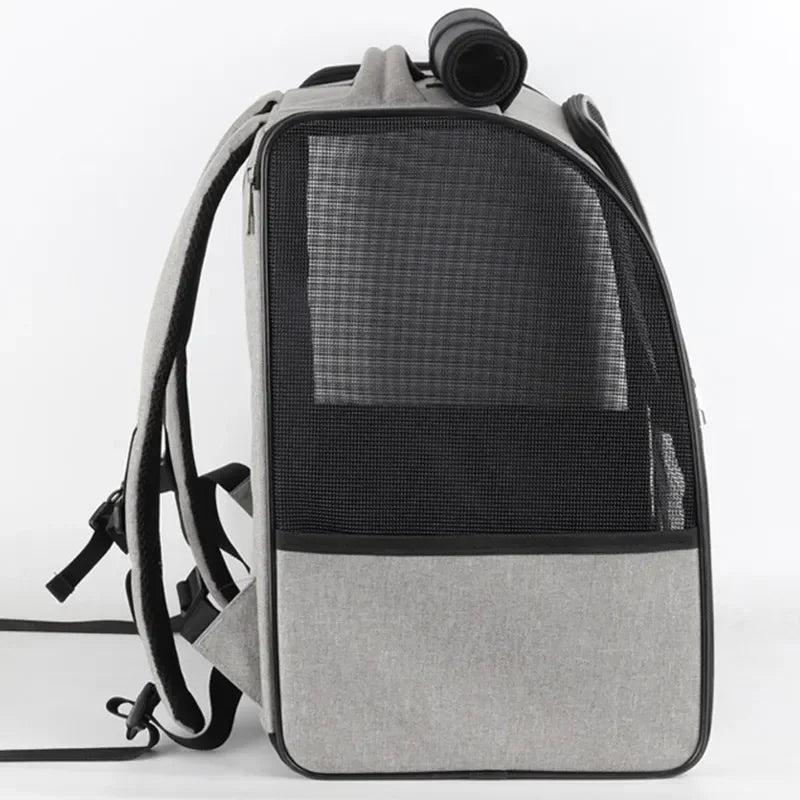 NEW Arrivals Pet Cat Puppy Backpack Large Space Breathable Portable Outdoor Hiking Travel Bag Backpack Cat Small Dog Transport Cat Backpack Pet Supplies