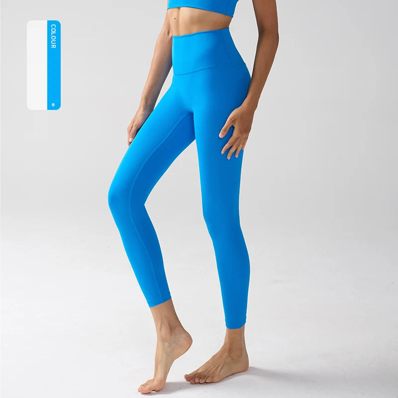 NEW Arrivals S-XL 20 Colors High Waist Naked Feeling Leggings Women Fitness Running Yoga Leggings Pants Energy Gym Tight Leggings Casual Workout Leggings