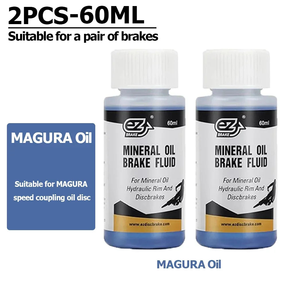 NEW Bicycle Brake Mineral Oil, Bicycle Hydraulic Disc Brake Oil Bleed Kit ,Mineral Oil Shimano MTB Road Racing Bike Brake Repair Tools Set Bicycle Parts Spares Accessories