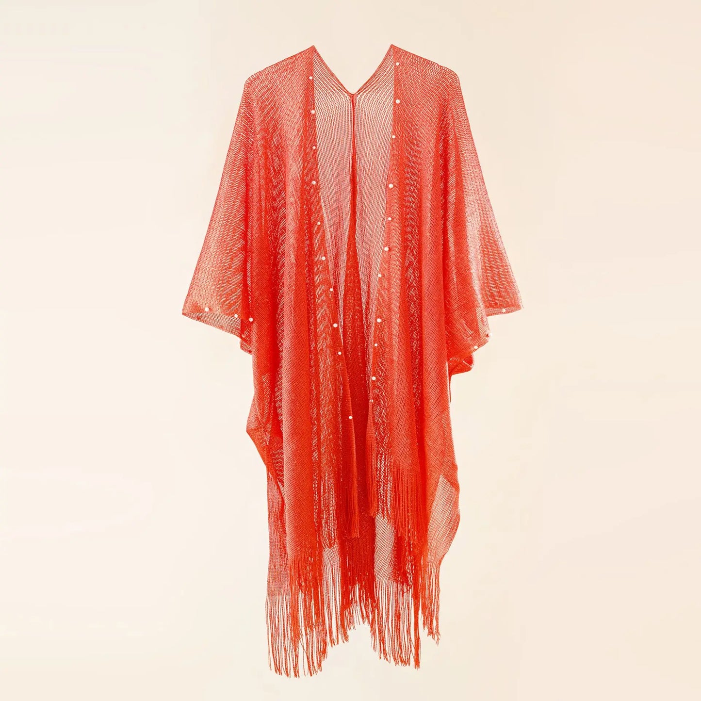 NEW Arrivals Women's Tops Leopard Loose Tassels Cover-Ups Beach Swim Bikini Kimono Cardigan Bathing Suit Cover Ups Blouse Swimwear Resort Wear Swimming Apparel Supplies
