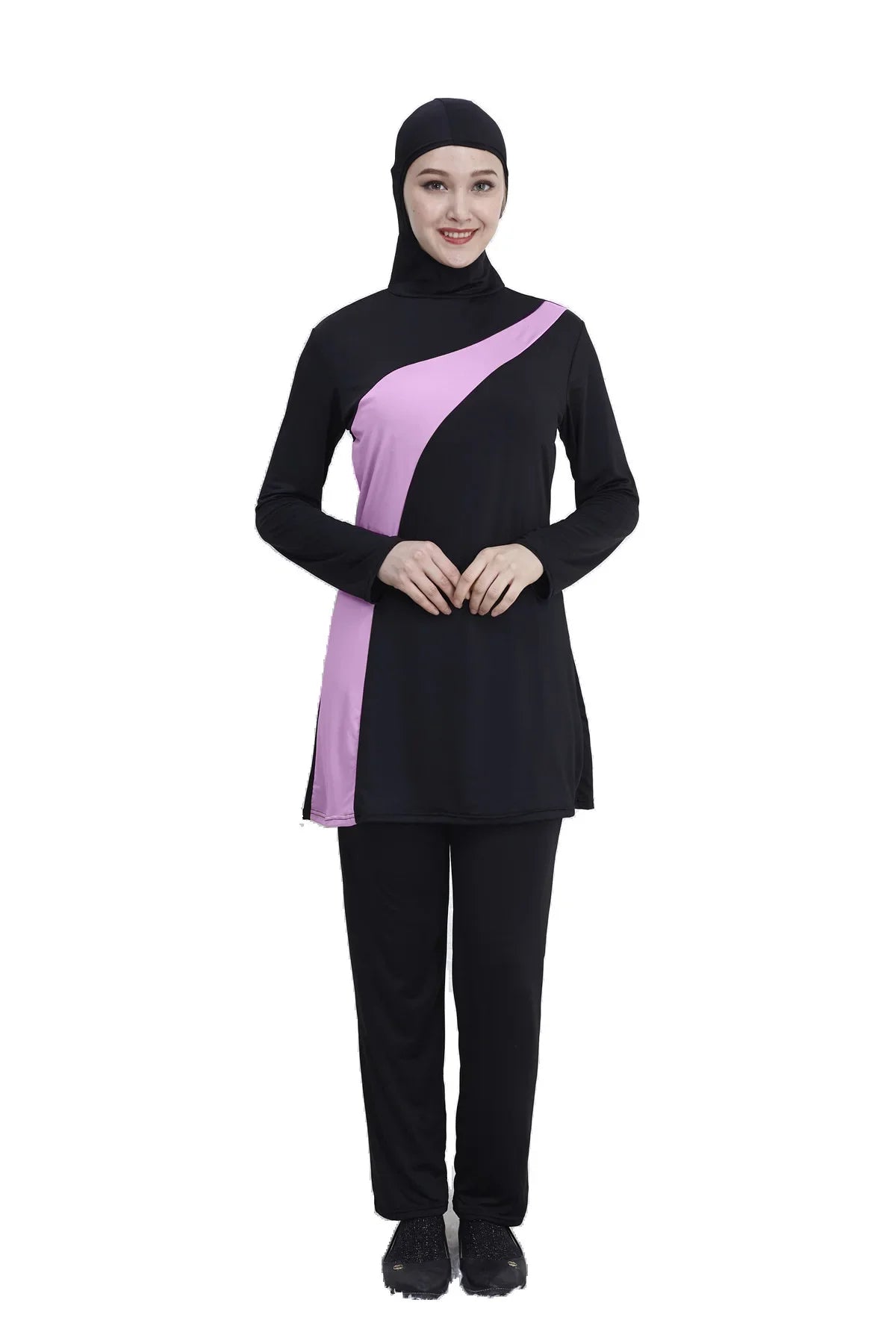 S-5XL PLUS SIZE Muslim Swimsuit Islamic Women Conservative Bathing Burkini Suit Full Cover Beach Swimwear Hijab Swimsuit Burkinis Modest Swimwear Burkini Algerian Dubai Islamic Apparel Supplies