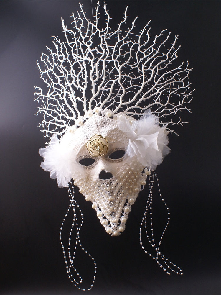 Full Face High-End Lace Mask Stage Singing Fake Mask Adult Men and Women Same Style masquerade mask