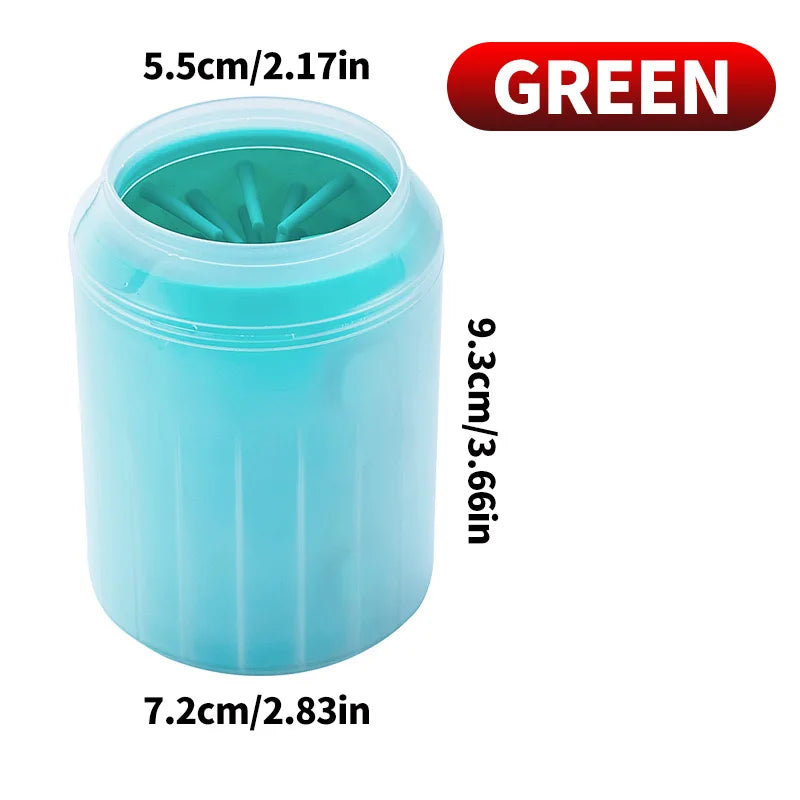 NEW Arrivals Pet Foot Washing Cup - Soft Silicone Bristles, Deep Cleaning, Convenient and Fast, Suitable for Cats and Dogs, Dog Paw Cleaner -Pets Cleaning Supplies