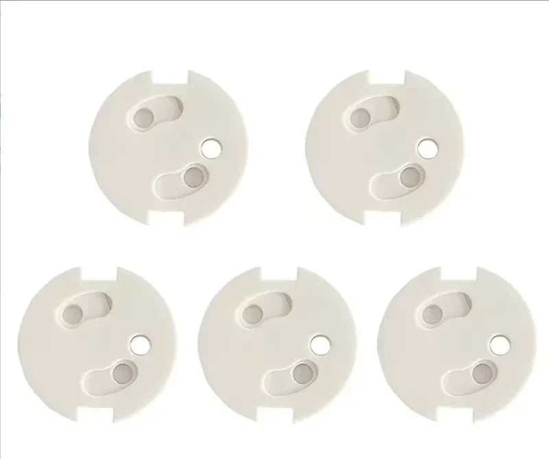 NEW Arrivals 5PCS 2-3 Holes Cover Kids Sockets Cover Plugs Baby Safety Electric Socket Outlet Plug Protection Children Security Safe Lock Babies Safety Home Electrical Security Supplies