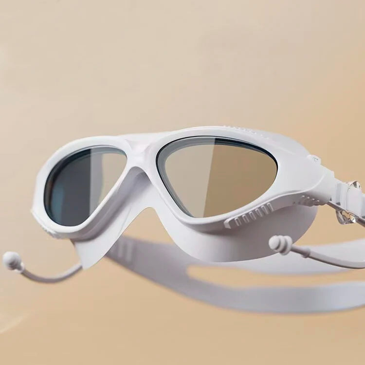 NEW 3 Colors Large Frame Women Men Swimming Goggles Anti-Fog Professional High-Definition Swimming Goggles Adjustable Wide Field of Vision Swimming Beach Water Pool Accessories Sports Supplies