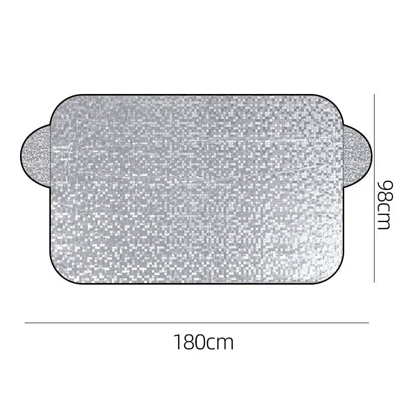 NEW Arrivals 3 Sizes Car Snow Shield Front Windshield Frost Magnetic Shield Winter Window Frost Shield Winter Snow Shield Snow Blanket Cars Accessories