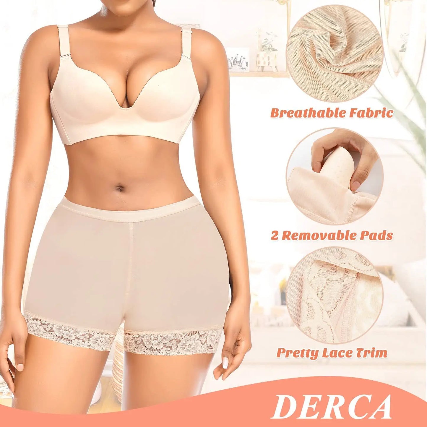 S-3XL Women Butt Lifter Panty Fake Buttock Body Shaper Padded Underwear Lady Lift Bum High Waist Tummy Control Hip Panties Female Ladies High Quality Fashion Underwear products