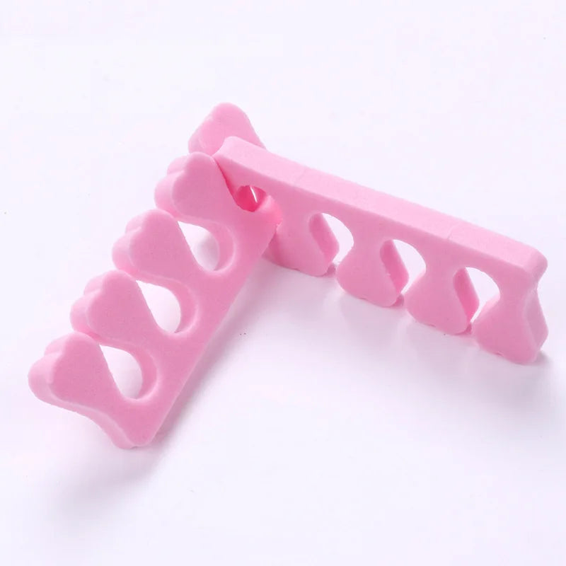 NEW Arrivals 200/400PCS Set Nail Art Toes Separators Soft Sponge Fingers Foot Gel UV Polish Coating Painting Manicure Pedicure Tools Foam Women Cosmetic Accessories Manicure Pedicure Supplies