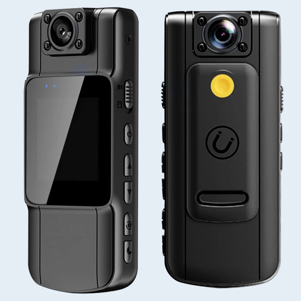 NEW Arrivals 4K 1080P HD WIFI Mini Camera Handheld Back Clip Police Cam Law Enforcement IR Night Vision Smart Portable Camera Car Recorder Accessories Devices Electronics Products