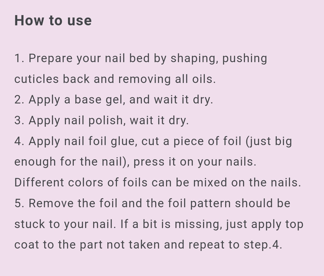 10 Roll/Box Metallic Mirror Nail Foils Holographic Gold Silver Champagne Transfer Stickers DIY Charm Starry Paper Manicure Decor