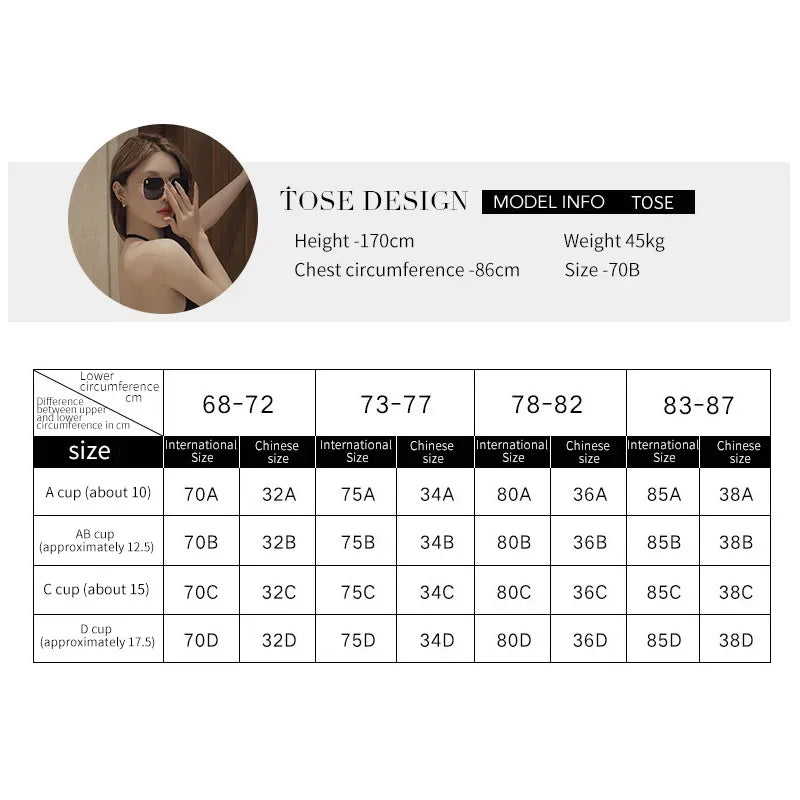 NEW Arrivals 3 Colors Sexy U-Shaped Back Lingerie Female Inner Wear Summer Thin Without Trace Backless Triangle Cup Polymerization Bra Girls Sexy Underwear Supplies