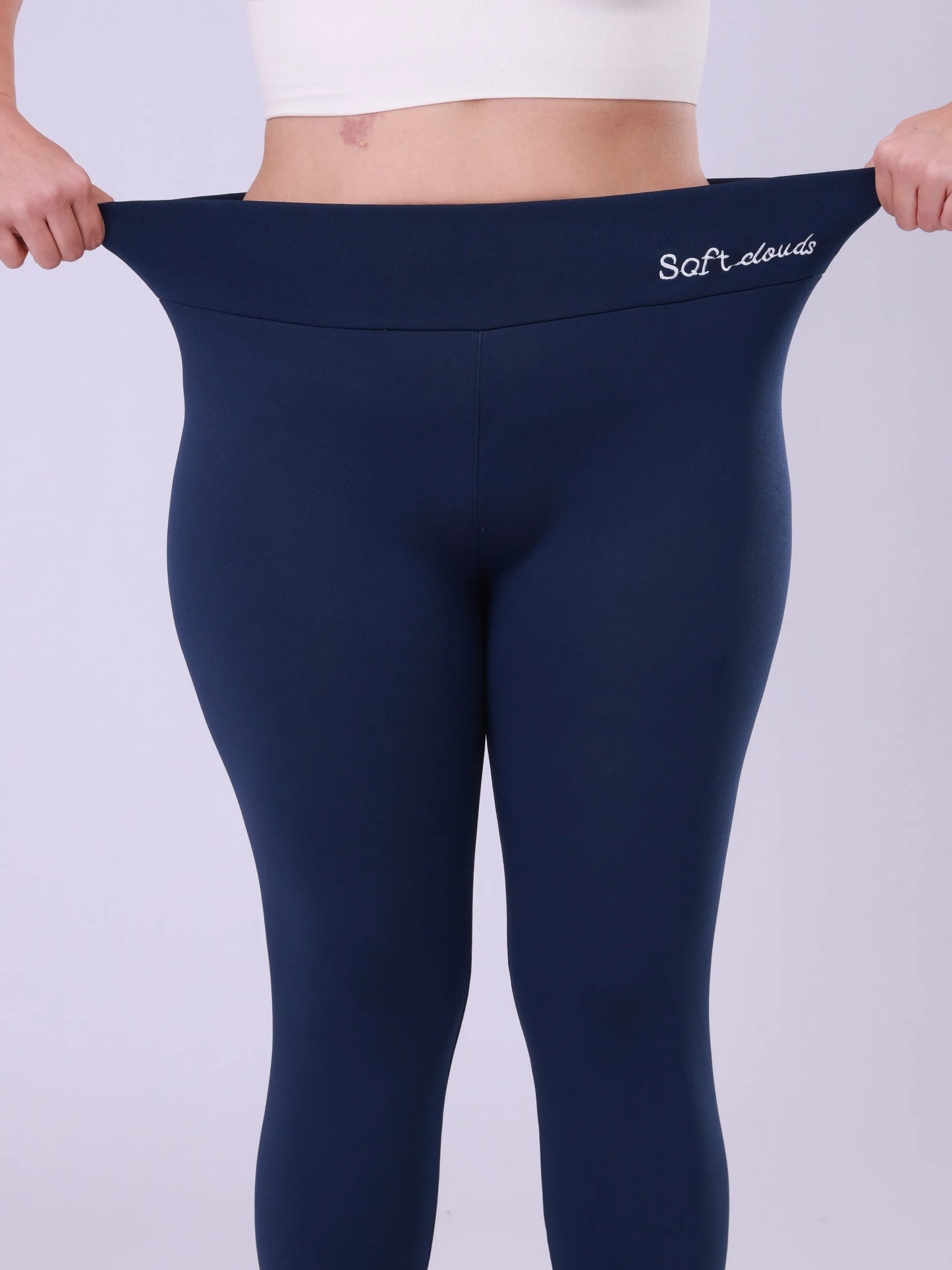 XL-5 XL Plus Size Winter Chubby Women Warm Leggings Plush Lined Thermal Pants Thickened Letter Embroidery Slim Elastic Tights Home Wear Outdoor Hiking Fitness Gym Curvy Ladies Sports Apparel