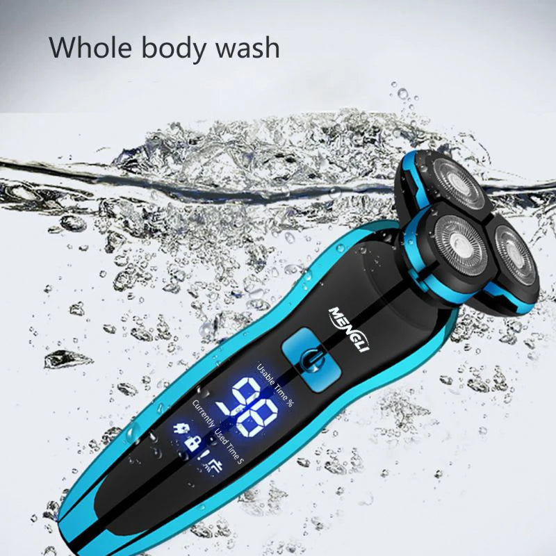 NEW Arrivals Gift for Husband Lover Electric Razor Set Electric Shaver Body Hair Cutting Shaving Machine for Men Women Clipper Rotary Beard Trimmer Waterproof Hair Sets Accessories Hair Care Supplies