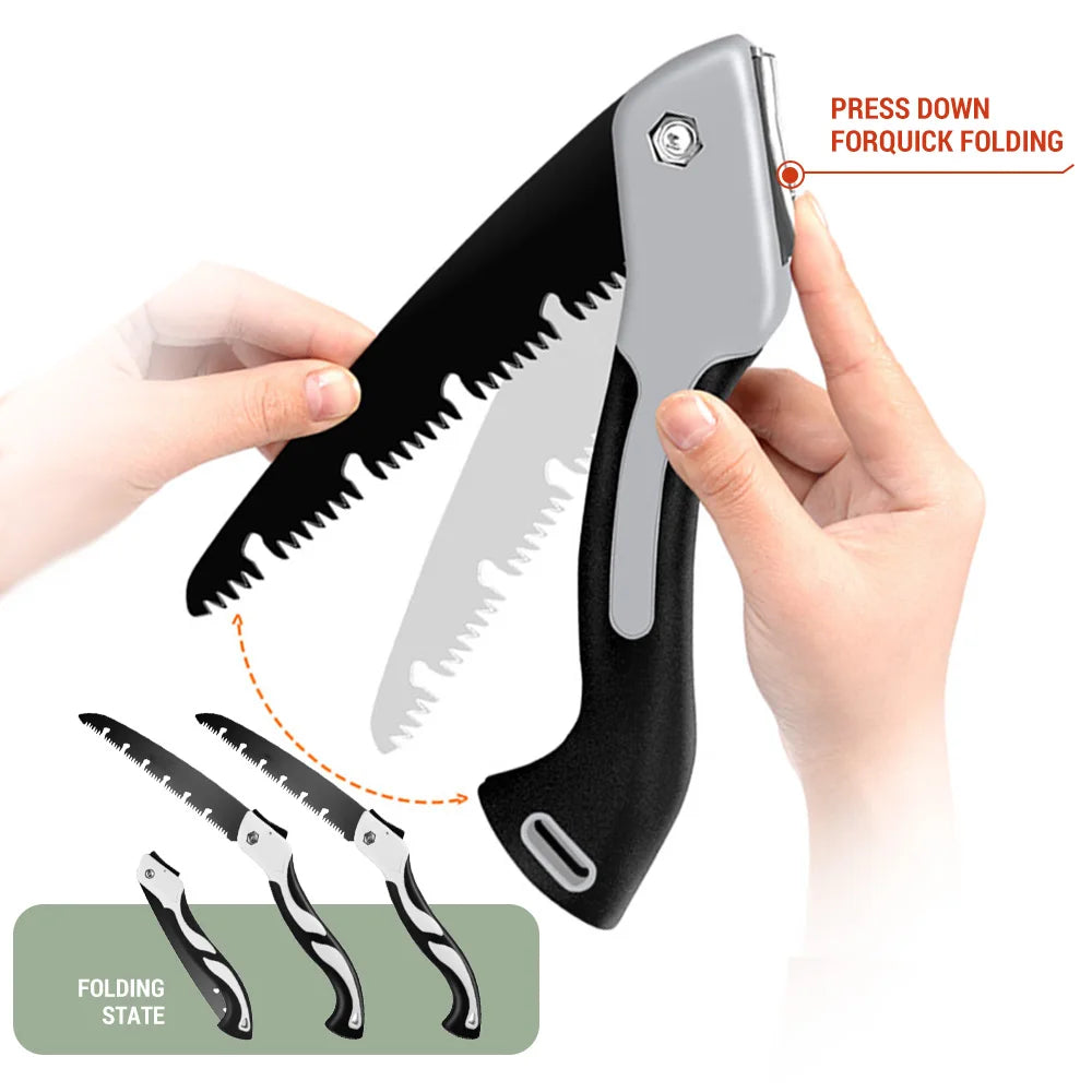 NEW S/M/Large Folding Saw Woodworking Folding Hacksaw Multifunction Cutting Wood Sharp Camping Garden Prunch Saw Tree Chopper Knife Hand