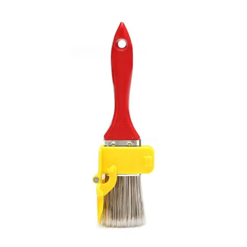 2 PCS Set Edging Color Separation Paint Brush Handheld Paint Edger Tool Ideal for Indoor and Outdoor Use on Walls and Ceilings