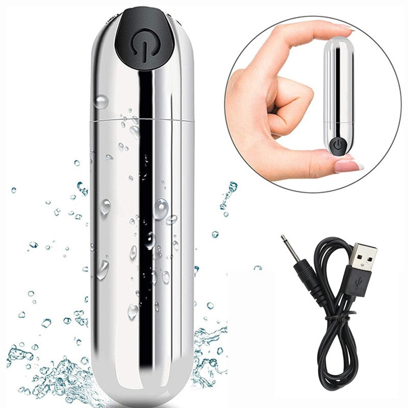Vibrating Remote Control Powerful Mini Bullet 10 Modes for Women Clitoris Stimulator Dildo Adult Sex Toy Anal Massage Vibrator