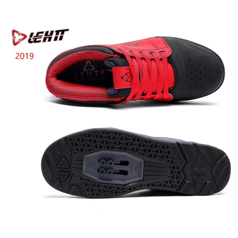 Lockable Riding Shoes Four Seasons Men Mountain Breathable Non Slipped Trekking Shoe for Women Off Road Cycling Sneaker