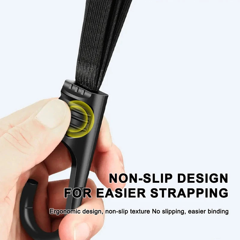 NEW Arrivals Bicycle Motorcycle Back Seat Helmet Strips Elastic Rope Motorcycle Helmet Fixed Strap Adjustment Fix Rope Goods Strap 60cm/90cm Sports Supplies