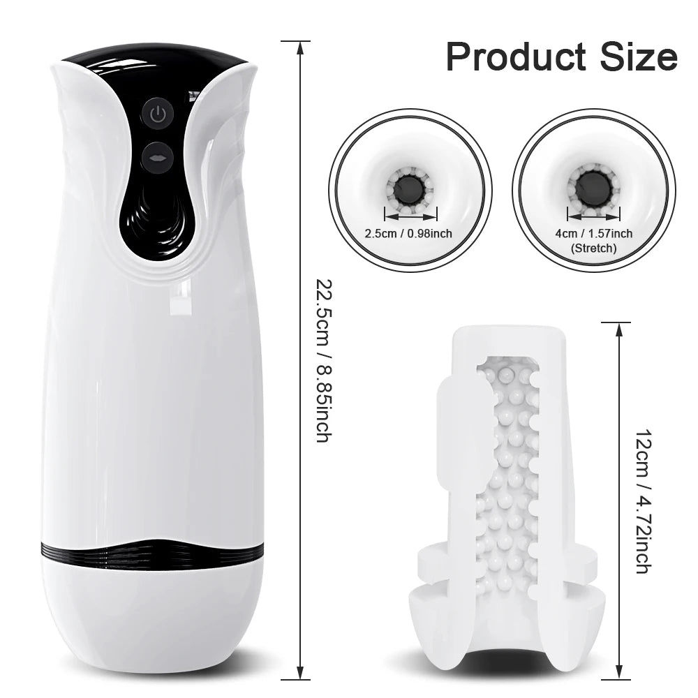 Automatic Sucking Male Mastubator Blowjob Masturbation Equipment Machine Sex Toy Adult Goods for Men Man Masturbator Cup