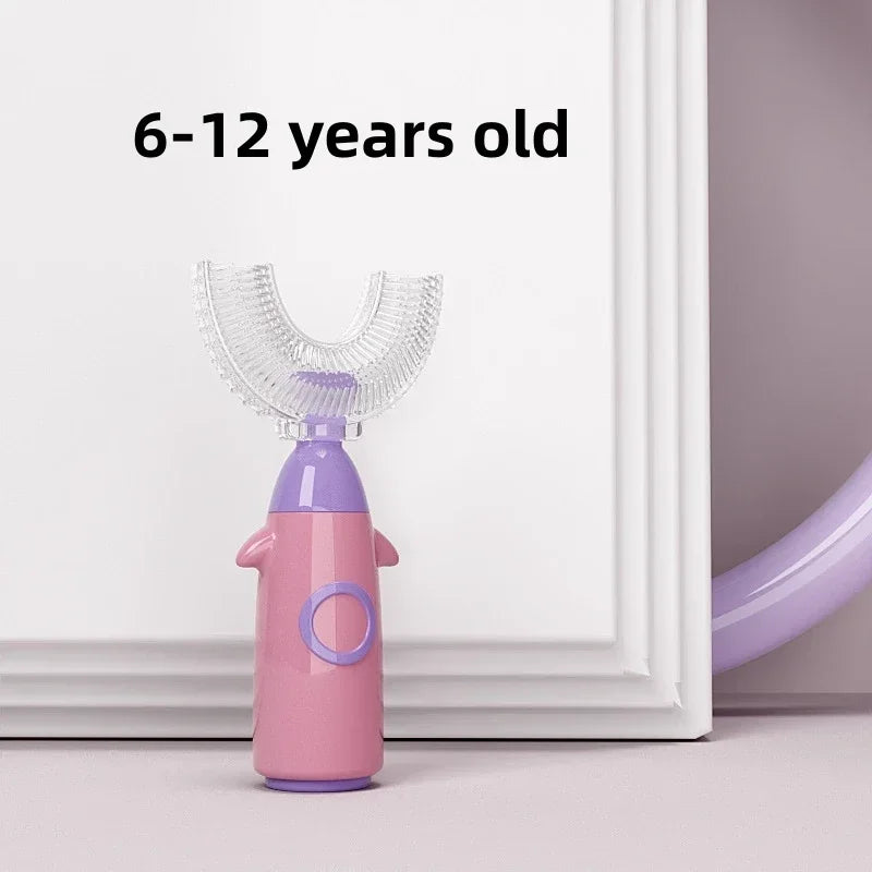 NEW Toothbrush for Kids (2-12Yrs Old) U Shape 360° Children's Toothbrush Teeth Care for Teeth Cleaning Child Toothbrush Baby Brush Dental Care Accessories