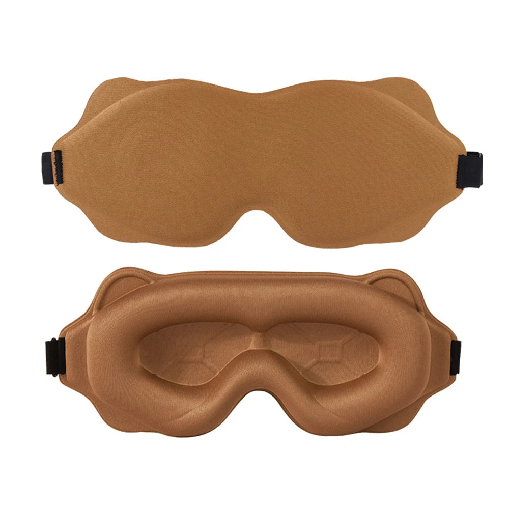 NEW 3D Sleep Mask 5 Colors for Eyes Soft Sleeping Eye Mask Travel Airplane Hotels Eyeshade Night Breathable Sleeping Aid Mask Eye Shade