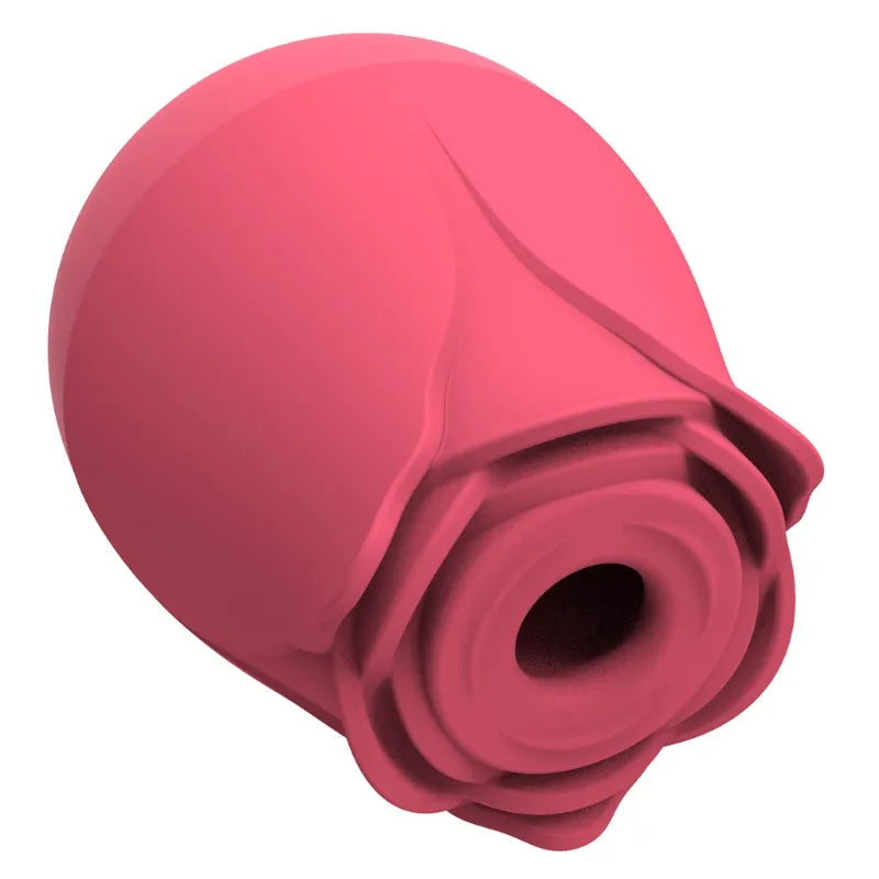 10 Frequency Rose Shape Sucking Massager Nipple Stimulator Adult Sex Toy for Wom Drop Shipping