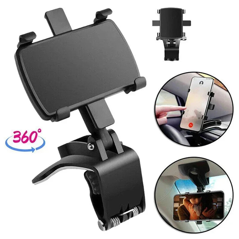 NEW Car Mobile Phone Mount Car Multi-Function Instrument Cluster Mobile Phone Holder Rearview Mirror Navigation Bracket Car Accessories Mobile Cell Phones Tools