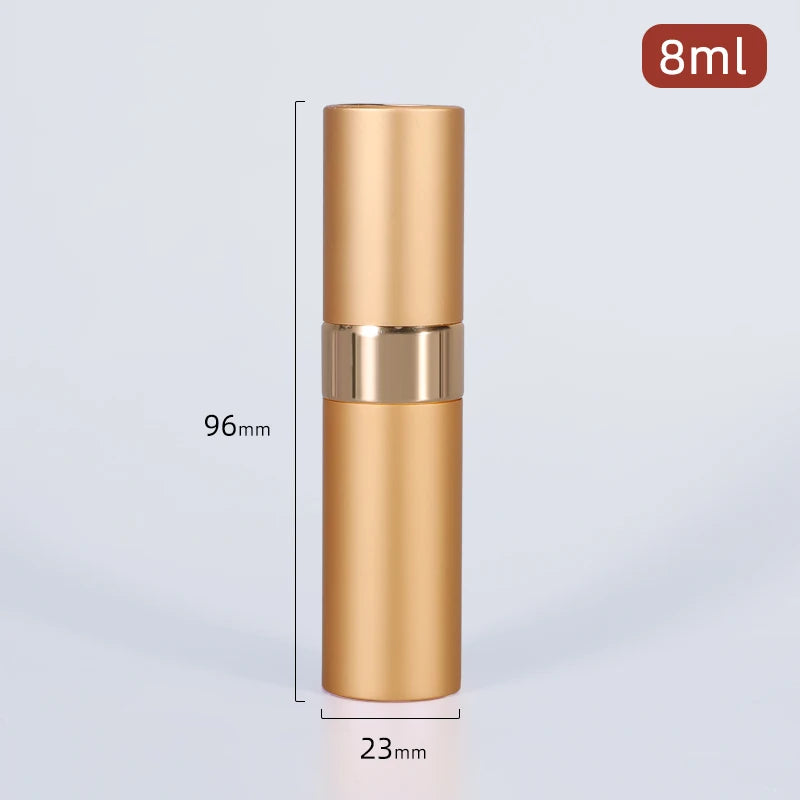 5/8ml Portable Mini Refillable Perfume Atomizer Aluminum Parfume Spray Bottle Empty Cosmetic Containers for Travel Tool