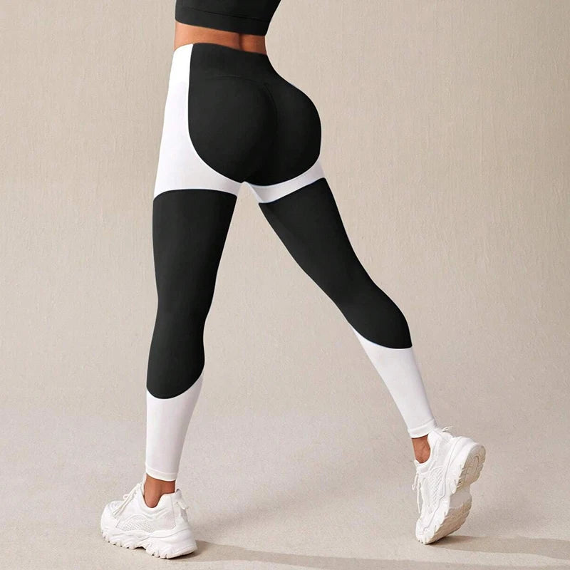 NEW S-2XL Plus Size High Waist Yoga Pants Leggings for Women Tummy Control Workout Leggings Outdoor Running Cycling Fitness Gym Female Sports Fashion Clothing Supplies
